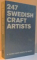 247 SWEDISH CRAFT ARTISTS , A GUIDE FROM SOUTH TO NORTH , 2008