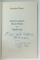ADUCERI AMINTE : DE PE NISTRU si DAMBOVITA de ARCADIE DONOS , 1996