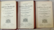 ANTHOLOGIE DES POETES FRANCAIS CONTEMPORAINS par G. WALCH , VOLUMELE I - III , 1920 , LEGATURA  INTEGRAL PIELE