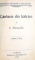 CANTECE DIN BATRANI de VASILE ALECSANDRI , CARTEA I SI A II A , AN. 1 , NR.7 , 1911-1913