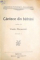 CANTECE DIN BATRANI de VASILE ALECSANDRI , CARTEA I SI A II A , AN. 1 , NR.7 , 1911-1913