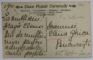 CARTE POSTALA EXPEDIATA DE DOAMNA  PIA BRATIANU DOAMNEI ELENA GHICA DIN BUCURESTI , DATATA 1911