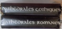 CATHEDRALES ET ABBATIALES ROMANES DE FRANCE , CATHEDRALES ET TRESORS GOTHIQUES DE FRANCE par MARCEL AUBERT , VOL I -II ,  1958/1965