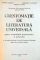 CRESTOMATIE DE LITERATURA UNIVERSALA PENTRU INVATAMANTUL PREUNIVERSITAR SI UNIVERSITAR , EDITIA A II A de CRISTINA IONESCU...IERONIM TATARU , 1993