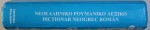 DICTIONAR NEOGREC-ROMAN de ANTITA AUGUSTOPOULOS-JUCAN....STEFAN STUPCA ,  2007