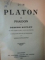 DIN PLATON VOL I APARAREA LUI SOCRATES KRITON SAU DATORIA CETATEANULUI , VOL II PHAIDON S. DESPRE SUFLET TRADUS de CEZAR PAPACOSTEA , 1919