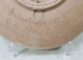 Farfurie din ceramica, Horezu, Secol 20, Semnata Mischiu Constantin