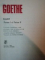 FAUST de GOETHE , 1982 * TRADUCERE DE STEFAN AUG. DOINAS