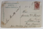 FELICITARE 1908 , CARTE POSTALA ILUSTRATA  - MONTAJ FOTOGRAFIC CU COSTUME NATIONALE ROMANESTI , POLICROMA, CIRCULATA , 1908