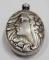 Flacon Art Nouveau din argint penru parfum, cca. 1906
