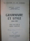 GRAMMAIRE ET STYLE par MARCEL COHEN