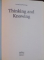 INTRODUCING PSYCHOLOGY , THINKING AND KNOWING , EDITED by BRIDGET GILES , 2002