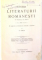 ISTORIA LITERATURII ROMANESTI IN VEACUL AL XIX-LEA de N. IORGA, CARTEA I-A , 1909