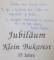 JUBILAUM KLEIN BUKAREST, 35 JAHRE, DELA OFITER LA BUCATAR, VOM OFFIZIER ZUM KOCH de AURICA POPESCU, 1989 DEDICATIE *