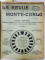 LA REVUE DE MONTE CARLO , JOURNAL SCIENTIFIQUE , ANII I - II , COLEGAT DE 33 NUMERE CONSECUTIVE , DECEMBRIE 1905 - DECEMBRIE 1906