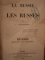 LA RUSSIE ET LES RUSSES par N. TOURGUENEFF , Paris 1847