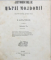 MIHAIL KOGALNICEANU, LETOPISETELE MOLDOVEI, 3 VOL. CU SEMNATURA OLOGRAFA, EDITIA I - IASI, 1845