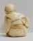 NETSUKE, FIGURINA DIN FILDES, JAPONIA, SECOL 20