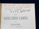 NOTA ASUPRA BASSINULUI TERTIARU SI LIGNITULUI DE LA BAHNA  - JUDETUL MEHEDINTI de GREGORIU STEFANESCU , 1876 , CONTINE DEDICATIA AUTORULUI CATRE DIMITRIE STURZA *