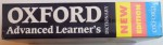 OXFORD ADVANCED LEARNER'S DICTIONARY OF CURRENT ENGLISH , SIXTH EDITION , 2000