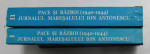 PACE SI RAZBOI ( 1940 - 1944 ) , JURNALUL MARESALULUI ION ANTONESCU , VOLUMELE I - II de GH. BUZATU ... CORNELIU M. LUNGU , 2008 - 2010 *ATENTIE , PREZINTA SUBLINIERI SI INSEMNARI CU PIXUL