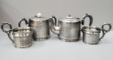 Patru piese pentru servit ceai, Fraget, Warsovia, cca. 1900