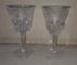 Pereche de pahar din cristal pentru servit bauturi aperitiv, Secol XX