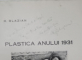 PLASTICA ANULUI 1931 / L 'ART ROUMAINE EN 19321 , precede d'un APERCU SUR L 'ART ROUMAINE MODERNE de H. BLAZIAN , TEXT IN ROMANA SI FRANCEZA , 1931 , DEDICATIE *
