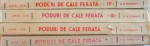 PODURI DE CALE FERATA, VOL. I - II - III - IV de G.K. EVGRAFOV, 1949