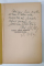 POEZIA LIRICA ROMANA CONTEMPORANA de ALEXANDRU C. IONESCU , 1941 , DEDICATIE *