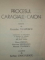 PROCESUL CARAGIALE - CAION de ROMULUS VULPESCU