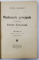 RAZBOAIELE PRINCIPALE , VOL. I - III de I. MANOLESCU - BUCURESTI, 1922