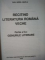 RECITIND LITERATURA ROMANA VECHE VOL. I - II  de DAN HORIA MAZILU , Bucuresti 1994