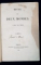 REVUE DES DEUX MONDES - PARIS 1837