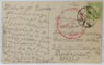 SALUTARI DIN ORSOVA , DRUM PRINTRE CASE , CARTE POSTALA ILUSTRATA , 1916