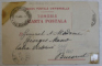 SALUTARI DIN ROMANIA , CARTE POSTALA ILUSTRATA , CROMOLITOGRAFIE , POLICROMA , CIRCULATA , CLASICA