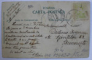 SALUTARI DIN TURNU SEVERIN , HALA  - CARTE POSTALA ILUSTRATA , POLICROMA, CIRCULATA , DATATA 1909