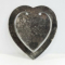 Semn de carte din argint, in forma de inima, Germania, cca. 1900