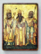 Sf. Nicolae din Myra, Sf. Haralambie si Sf. Mina, Icoana cu Ferecatura din Argint Grecia, Secol XIX