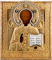 Sfantul Nicolae din Myra, Icoana cu ferecatura aurita si email, Scoala Ruseasca, Secol XIX