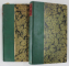 SHAKESPEARE ET L 'ANTIQUITE par PAUL STAPFER , DEUX VOLUMES , 1879 -1880