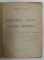 SOLUTIILE ARTEI IN CULTURA MODERNA de EDGAR PAPU 1943 , DEDICATIE