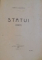 STATUI SONETE de MIHAI CODREANU , EDITIA A II A , 1921