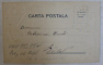 STEMA ROMANIEI SI O SERIE DE TIMBRE CU PORTRETUL REGELUI CAROL I , CARTE POSTALA ILUSTRATA , CROMOLITOGRAFIE ,EMBOSATA ,  NECIRCULATA , CLASICA