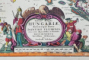 Totius Regni Hungariae, Maximaeques Partis Danubii Fluminis, Regatul Ungariei si Fluviul Dunarea , Nicolaum Visscher, 1695