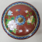 Vas cloisonne cu capac, Secol 20