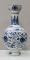 Vas decorativ din portelan, Blue and White, China, Perioada Interbelica