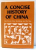 A CONCISE HISTORY OF CHINA de JIAN BOZAN , SHAO XUNZHENG HU HUA , 1964