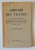 AMINTIRI DIN TEATRU DIN VIATA ARTISTILOR DRAMATICI : VLADICESCU , MANOLESCU ,.. de VICTOR ANESTIN , 1918