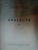 ANALECTA VOL IV , 1947 , CONTINE DEDICATIA LUI G. OPRESCU